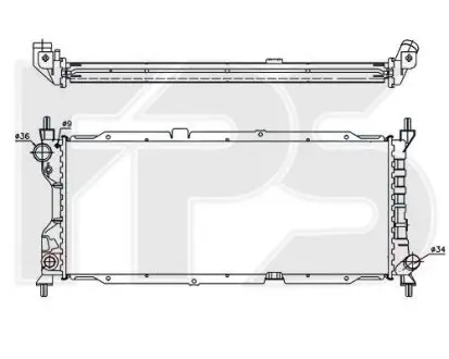 Радіатор FPS FP 52 A278