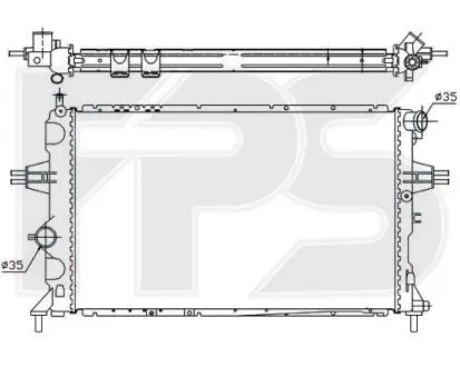 Радиатор FPS FP 52 A289