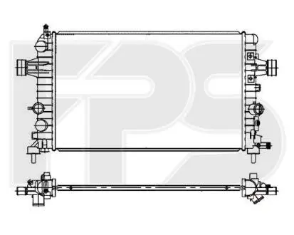 Радіатор охолодження FPS FP 52 A305