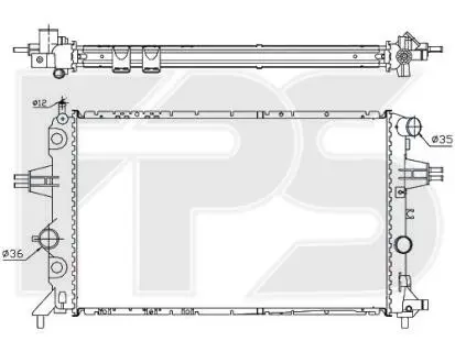 Радіатор FPS FP 52 A316