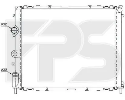 Радіатор охолодження FPS FP 56 A394