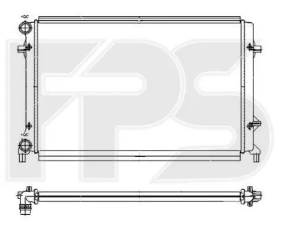 Радиатор FPS FP 64 A473