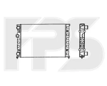 Радиатор охлаждения FPS FP 74 A427
