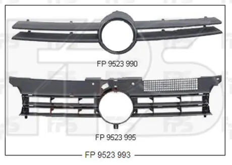 Решітка пластикова FPS FP 9523 990