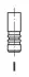 Клапан выпускной 32x8.2x109.2 Ford 1.8D D18NA 89- FRECCIA R4855/BMCR (фото 1)