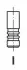 Клапан выпускной VW 1.7SDI/1.9SDI AKW/AEY/AQM 31.5X7X96.5 FRECCIA R4947R (фото 1)