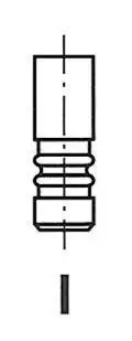 Клапан выпускной FORD FOCUS 1.6 10- MONDEO 1.6 10-15 C-MAX 1.6 10- FRECCIA R6917/RNT