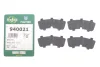 Комплект противоскрипных пластин задних Toyota Camry 86-01/Avensis 97-03/Carina 87-97/Lexus RX 98-03/ES 89-01 FRENKIT 940021 (фото 2)