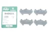 Комплект противоскрипных пластин (задних) Mitsubishi Galant 85-/L400 95-02/Eclipse 94-11/Pajero Pinin 99-07 FRENKIT 940031 (фото 2)