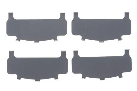 Комплект противоскрипных пластин (передних) Mitsubishi Outlander 03-/Lancer 94-/Galant/Pajero 88-03 (Akebono) FRENKIT 940046