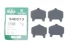 Комплект протискрипних пластин (задніх) Mitsubishi Pajero Sport 2.5/3.0 TD 98- (Sumitomo) FRENKIT 940073 (фото 2)