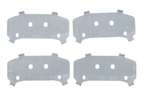 Комплект противоскрипных пластин (передних) Hyundai Elantra 00-06/Matrix 01-10 (Akebono) FRENKIT 940096