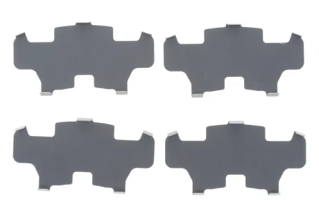 Комплект противоскрипных пластин (передних) Toyota Corolla 01-08/Prius 03-09/Yaris 99-05 FRENKIT 940114
