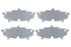 Комплект противоскрипных пластин (передних) MB C-class (W205) 14-18/E-class (W213) 16- FRENKIT 940260 (фото 1)