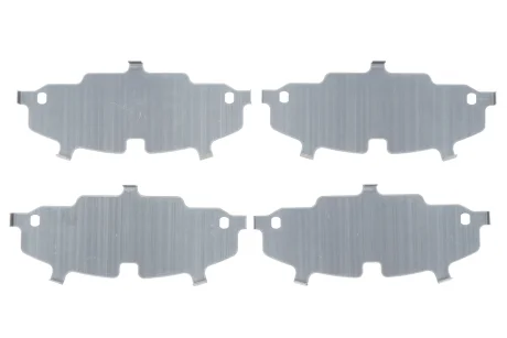 Комплект противоскрипных пластин (передних) MB C-class (W205) 14-18/E-class (W213) 16- FRENKIT 940260