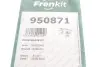 Ремкомплект колодок стояночного тормоза FRENKIT 950871 (фото 3)