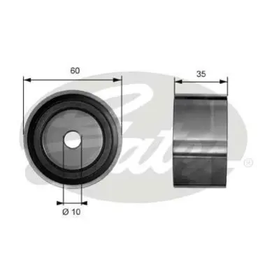 Натяжний ролик Gates T41040 (фото 1)