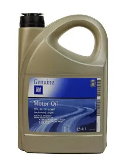 Масло моторное Dexos 2 LonglifeE 5W30 4L GM 93165556