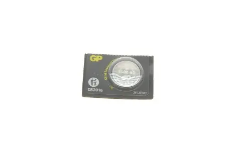 Батарейка дискова Lithium Button Cell 3.0V CR2016-8U5 літієві GP 4891199001123