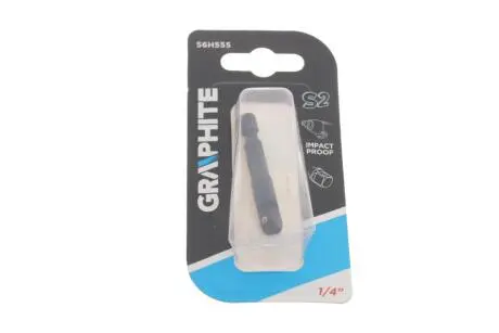 Перехідник для шуруповертів M6x1/4" Graphite 56H555