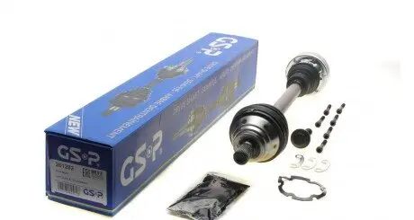Піввісь передн. лів. Audi A3 Seat Altea, Altea Xl, Leon, Leon Sc, Leon St, Toledo Iii Skoda Octavia Ii, Octavia Iii, Superb Ii, Yeti Vw Caddy Iii, Golf Plus 1.6-2.0D 02.03- GSP 261282