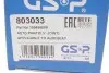 ШРУС / Шарнір рівних кутових швидкостей (комплект) GSP 803033 (фото 16)