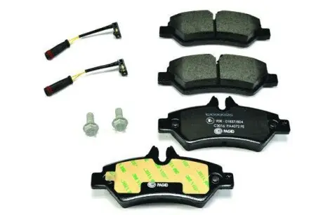 Тормозные колодки задние Sprinter/Crafter 06- Hella Pagid 8DB355005-351