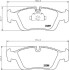 Тормозные колодки дисковые перед. Bmw3 E36 91-> E46 98- Hella Pagid 8DB 355 008-741 (фото 2)