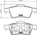 Гальмівні колодки дискові зад. Opel Vectra C 01-/Renault Laguna II 02- Hella Pagid 8DB 355 009-121 (фото 2)