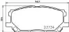 Гальмівні колодки дискові передні Lexus RX 300 05.03- Hella Pagid 8DB355010-071 (фото 2)