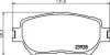 Тормозные колодки дисковые перед. Toyota Camry (V30) 2.0-3.0 V6 01- Hella Pagid 8DB 355 010-431 (фото 2)