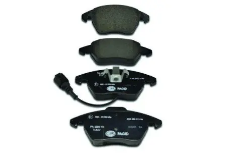 Тормозные колодки дисковые передние Audi A1, A3, TT/Seat Altea, Ibiza/Skoda Octavia, Rapid/VW Beetle, Caddy, Golf 1.4-3.6V6 02.04- Hella Pagid 8DB 355 010-581