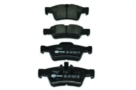 Тормозные колодки дисковые задние MB X164 06-, GL-Klasse 06- Hella Pagid 8DB355011421