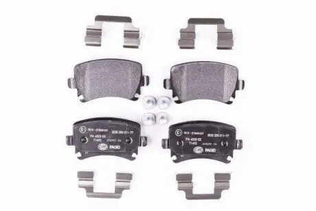 Колодки гальмівні дискові комплект; задн. Hella Pagid 8DB 355 011-771