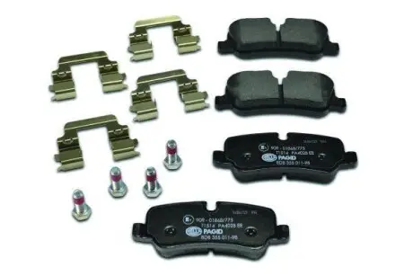 Гальмівні колодки дискові зад. Land Rover Discovery, Range Rover/Sport 2.7Td-5.0I 03.02- Hella Pagid 8DB 355 011-981