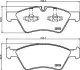 Колодки тормозные дисковые передние Hella Pagid 8DB355012011 (фото 2)