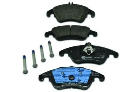 Колодки гальмівні дискові передні Hella Pagid 8DB355012621