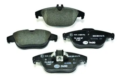 Колодки тормозные дисковые комплект, задн. Hella Pagid 8DB355012741