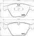 Тормозные колодки дисковые перед. BMW 3 (E90/E90N) 320d 05-/X1 (E84) 09- Hella Pagid 8DB 355 013-931 (фото 2)