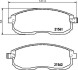 Гальмівні колодки дискові перед. Nissan Teana J31/ Maxima J30 89-/ A32 FR 95- Hella Pagid 8DB355013-991 (фото 2)