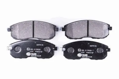 Гальмівні колодки дискові передні Nissan Teana J31/ Maxima J30 89-/ A32 FR 95- Hella Pagid 8DB355013-991