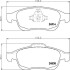 Тормозные колодки дисковые перед. Renault Megane 1.9 dCi 08-/Renault Duster 10- (+ ABS) Hella Pagid 8DB 355 014-791 (фото 2)