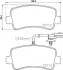 Гальмівні колодки дискові зад. Opel Movano Renault Master III 2.3Dci/2.3Cdti 05.10- Hella Pagid 8DB 355 015-301 (фото 2)