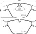 Гальмівнi колодки дисковi перед. BMW 5(E60) 03-/7 (E65/E66) 3.0-6.0 02- Hella Pagid 8DB 355 015-391 (фото 2)