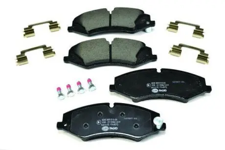 Колодки гальмівні дискові комплект; передн. Hella Pagid 8DB355015551