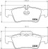 Тормозные колодки дисковые зад. MB CLS (C219), E (W211, W212), S (W220) 3.0-5.5 09.99- Hella Pagid 8DB 355 018-751 (фото 2)