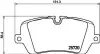 Тормозные колодки дисковые задние Range Rover IV 3.0D-5.0 12- Hella Pagid 8DB 355 020-361 (фото 1)