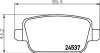 Гальмівні колодки дискові зад. Ford Galaxy, Mondeo 07- Hella Pagid 8DB 355 025-351 (фото 1)