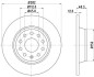 Диск гальмівний зад. Audi/Seat/Skoda/VW 02-> Hella Pagid 8DD 355 112-141 (фото 1)