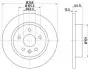 Тормозной диск Chevrolet Aveo, Cruze, Trax Opel Astra J, Mokka 1.3D-2.0D 05.09- Hella Pagid 8DD 355 116-581 (фото 1)